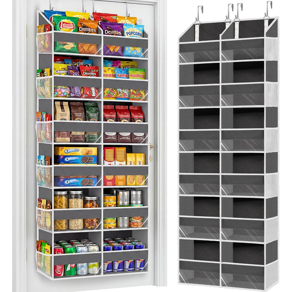 Ofiray-Home over-the-door organizer with 6 tiers for clutter control and toy storage.