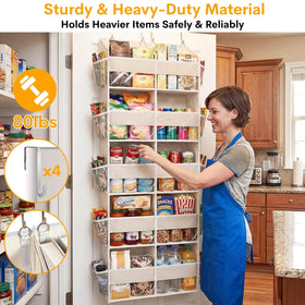 Ofiray-home organizer side pockets for small items and quick access