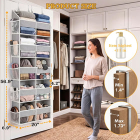 Ofiray-Home 10 mesh side pockets for small items like keys and combs.
