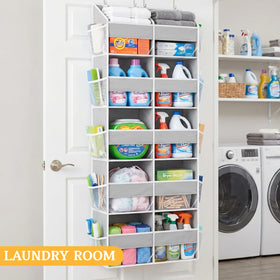 Ofiray-Home versatile behind-the-door organizer for toys, diapers, towels, and more.