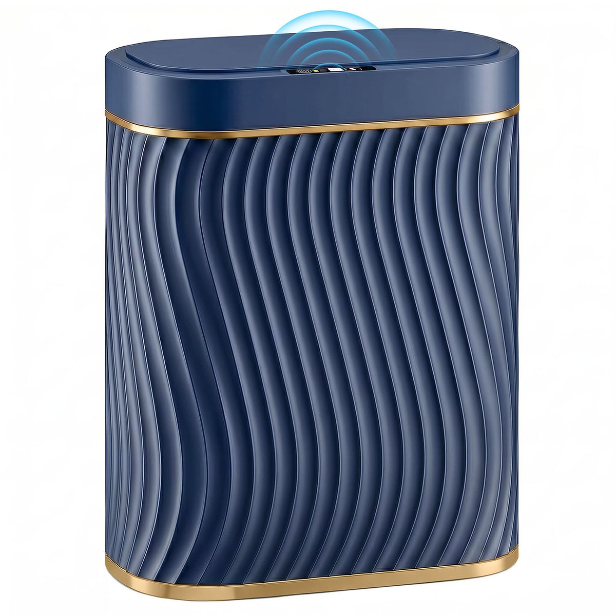 Ogikey bathroom trash can with automatic lid for hands-free use