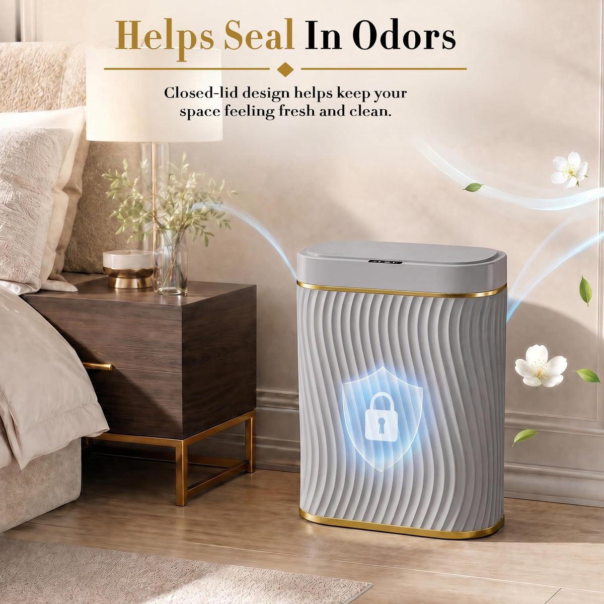 Ogikey compact bin suited for office or kitchen corners.