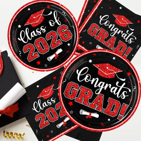 OGMOGKW 200pcs party set packaging supports easy setup and storage.