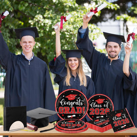 OGMOGKW 7-inch class of 2026 plates highlight festive theme with practical serving.