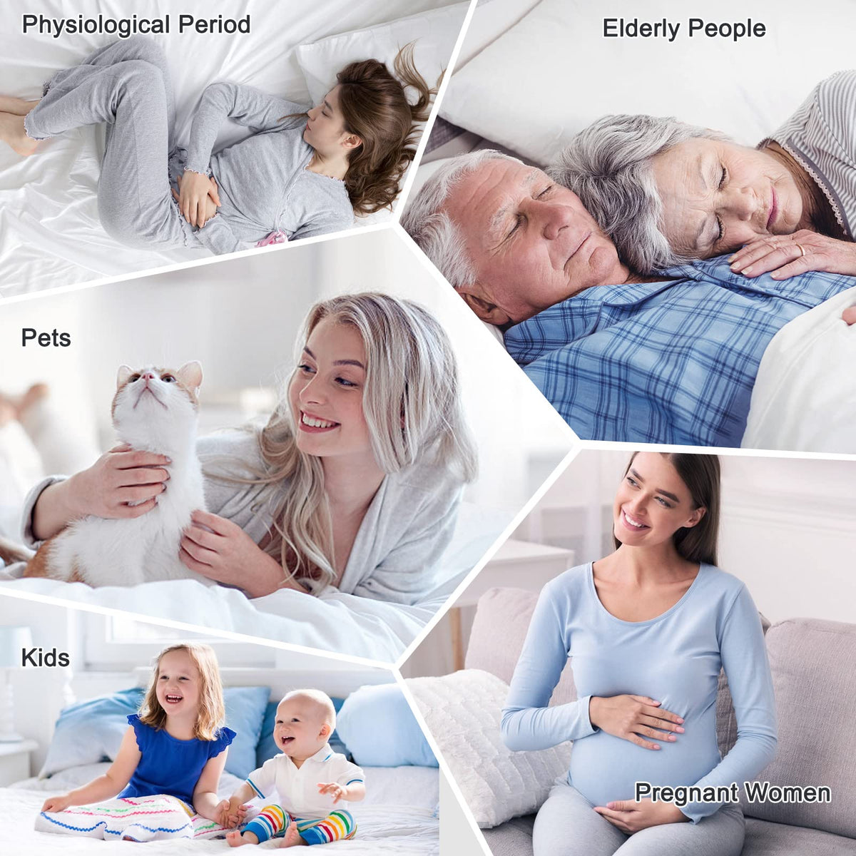 Ohano noiseless design supports peaceful sleep for kids and adults.