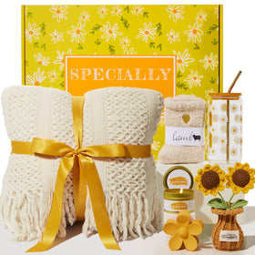 OHATOS Sunshine Care Package box radiates cheerful energy to brighten her day.