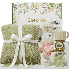 OHATOS Sympathy Gift Basket unboxing reveals a comforting care package for her