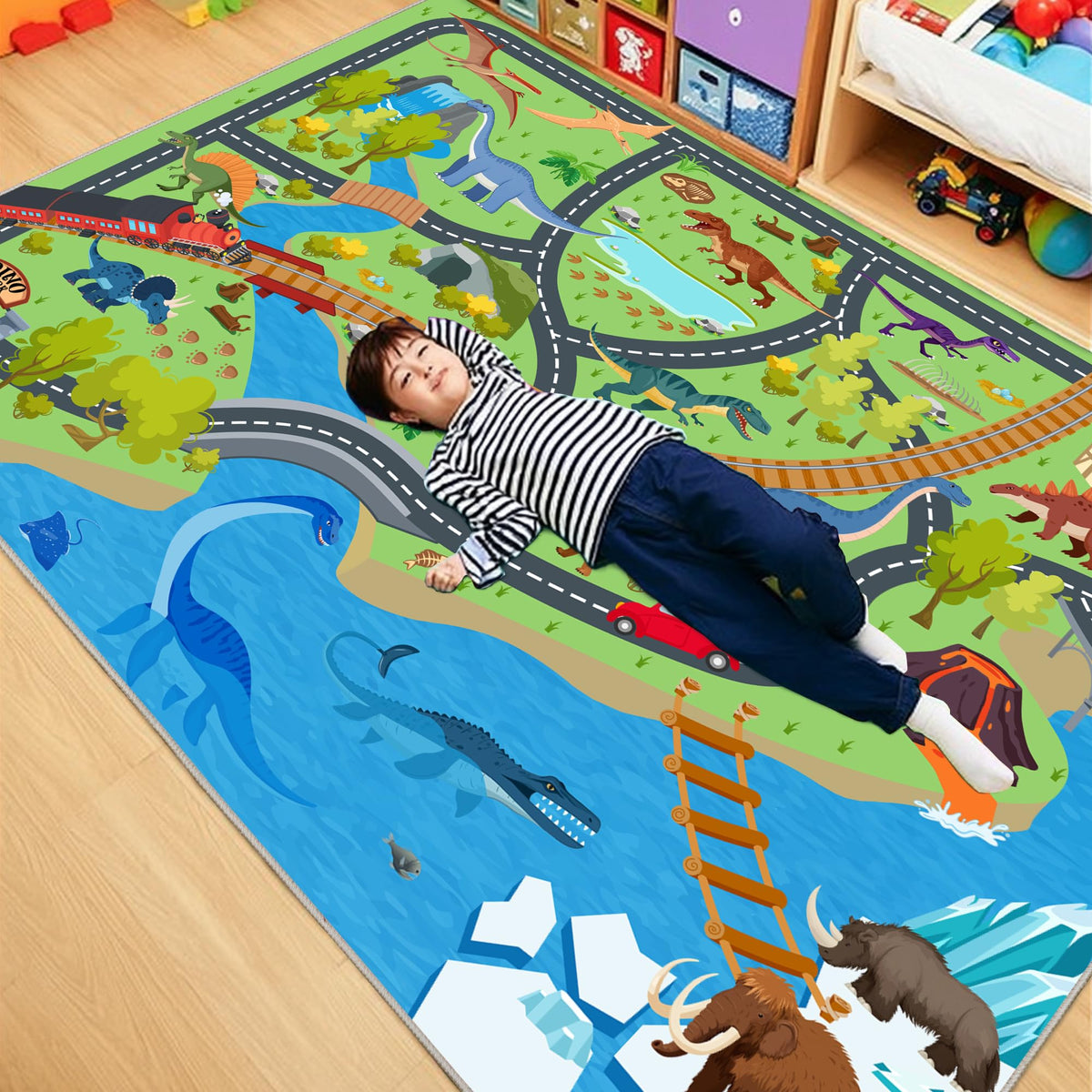 OHDS Dinosaur characters spark imagination during at-home learning and play.