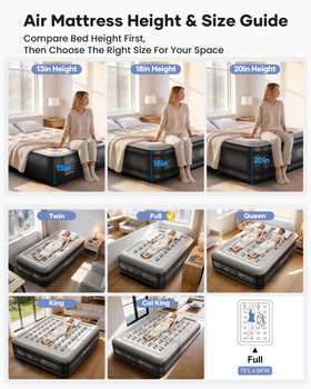 OhGeni air mattress full serves as a reliable guest bed.