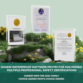 OhGeni Airbnb-ready protector offers versatile protection for hosts and guests.