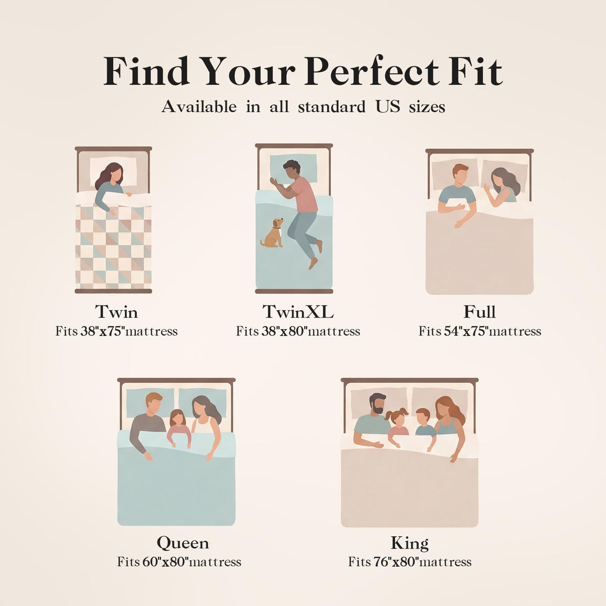 OhGeni twin XL dorm-ready topper for temporary or student setups