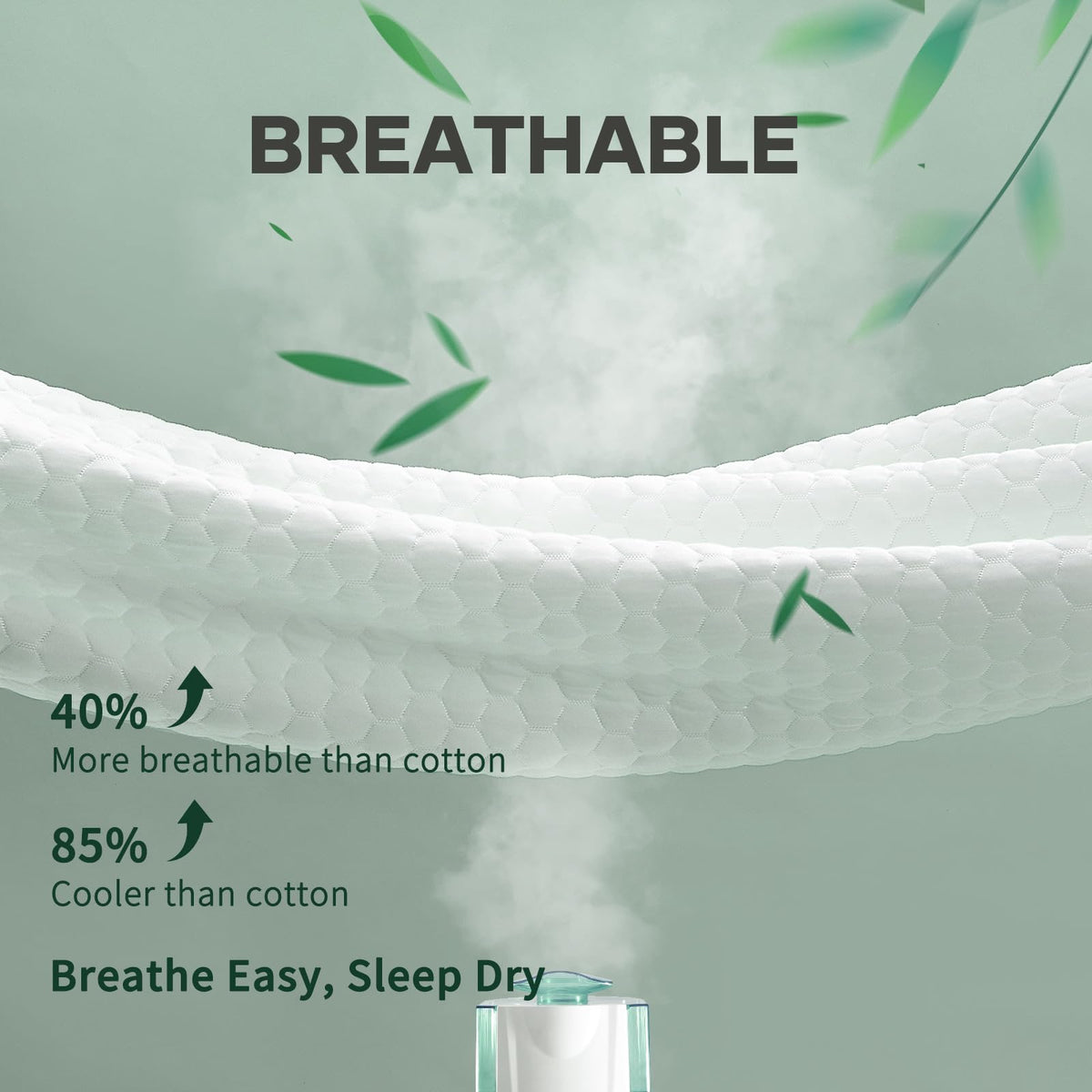 OhGeni dorm-friendly twin XL protector for reliable mattress coverage