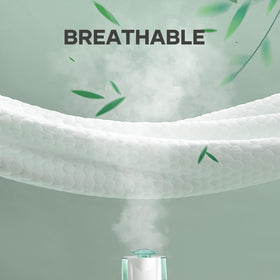 OhGeni noiseless design minimizes rustle for uninterrupted sleep.