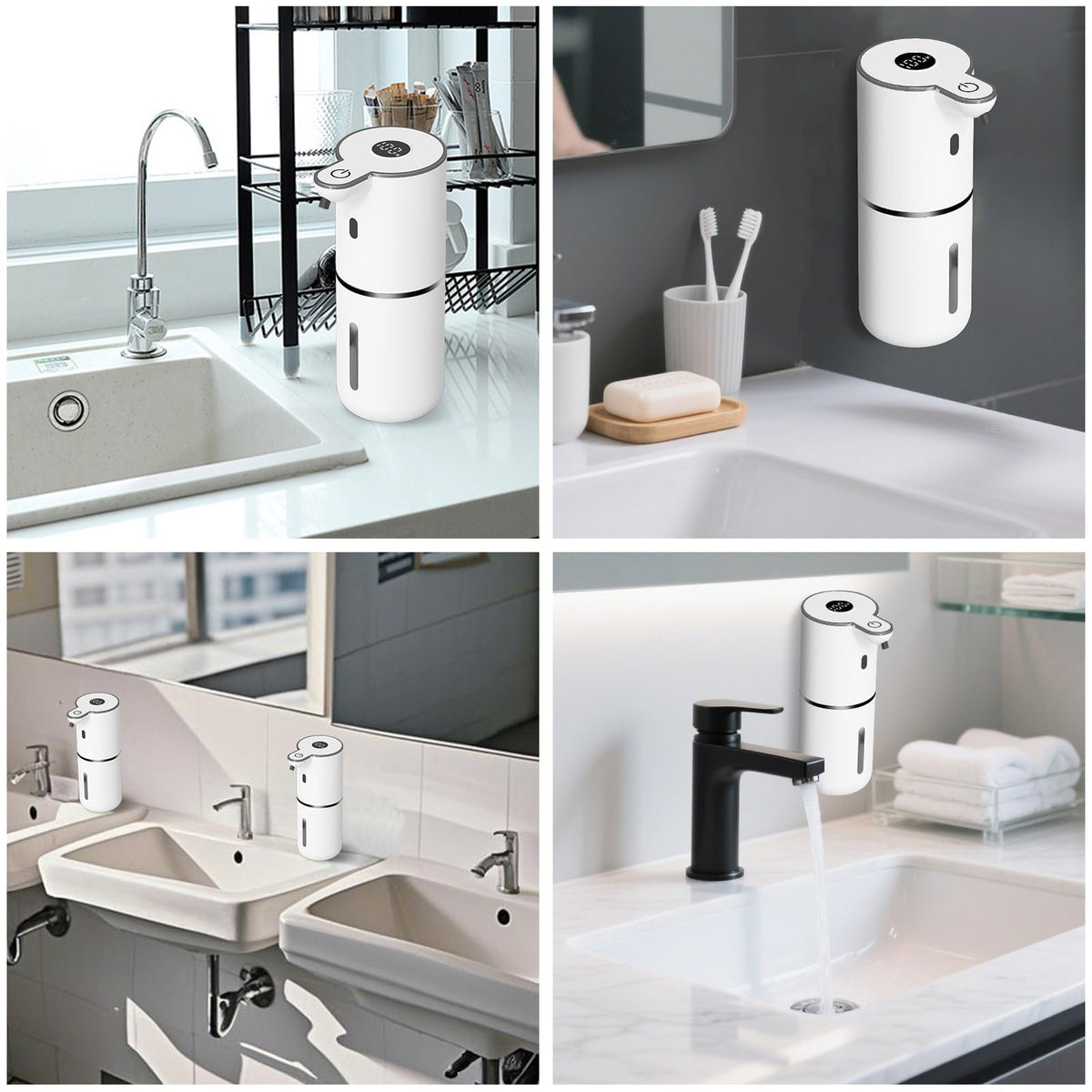 OHIFAST 6 level volume dial adapts soap output for various tasks