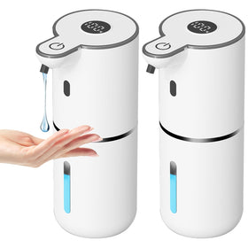 OHIFAST automatic soap dispenser front view highlights touchless operation for clean hands