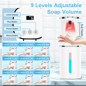 OHIFAST dispensing action showing rapid 0.25 second foam output