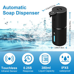 OHIFAST rapid foam dispense delivers soap in 0.25 seconds for efficient routines.