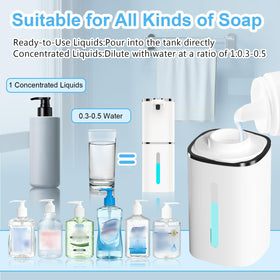 OHIFAST compatible with dish soap and shower gel.