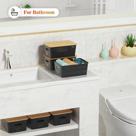 Ohmlove BPA-free PP material with bamboo lid for durable daily use