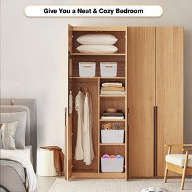 Ohmlove multi-purpose organizer bins for desk, bathroom, or playroom.