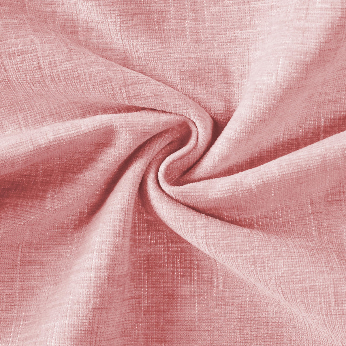Ohocut boho scalloped decorative pillow close-up shows fluffy chenille detail.