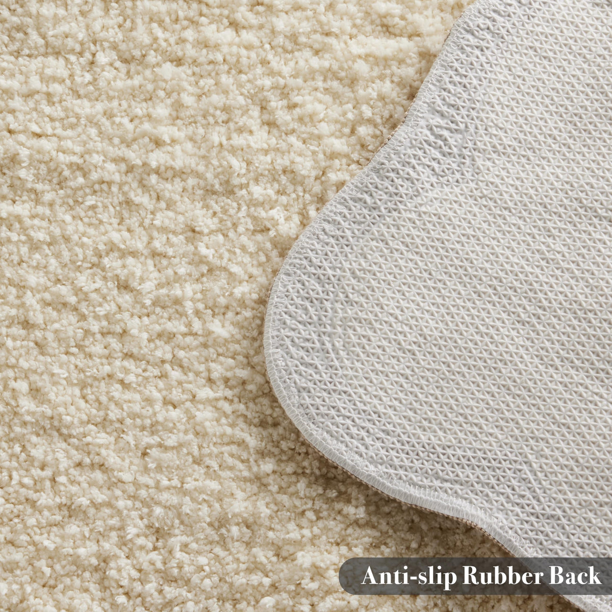 Ohocut machine-washable rug is easy to clean and maintain.