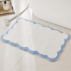 Ohocut soft microfiber bath rug with plush texture for comfortable bathroom steps.