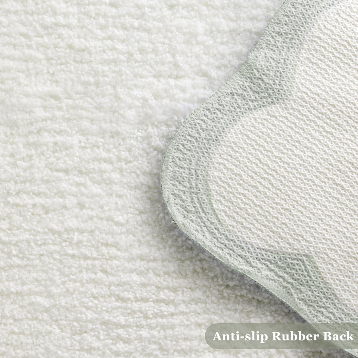 Ohocut machine-washable rug stays soft after multiple washes.