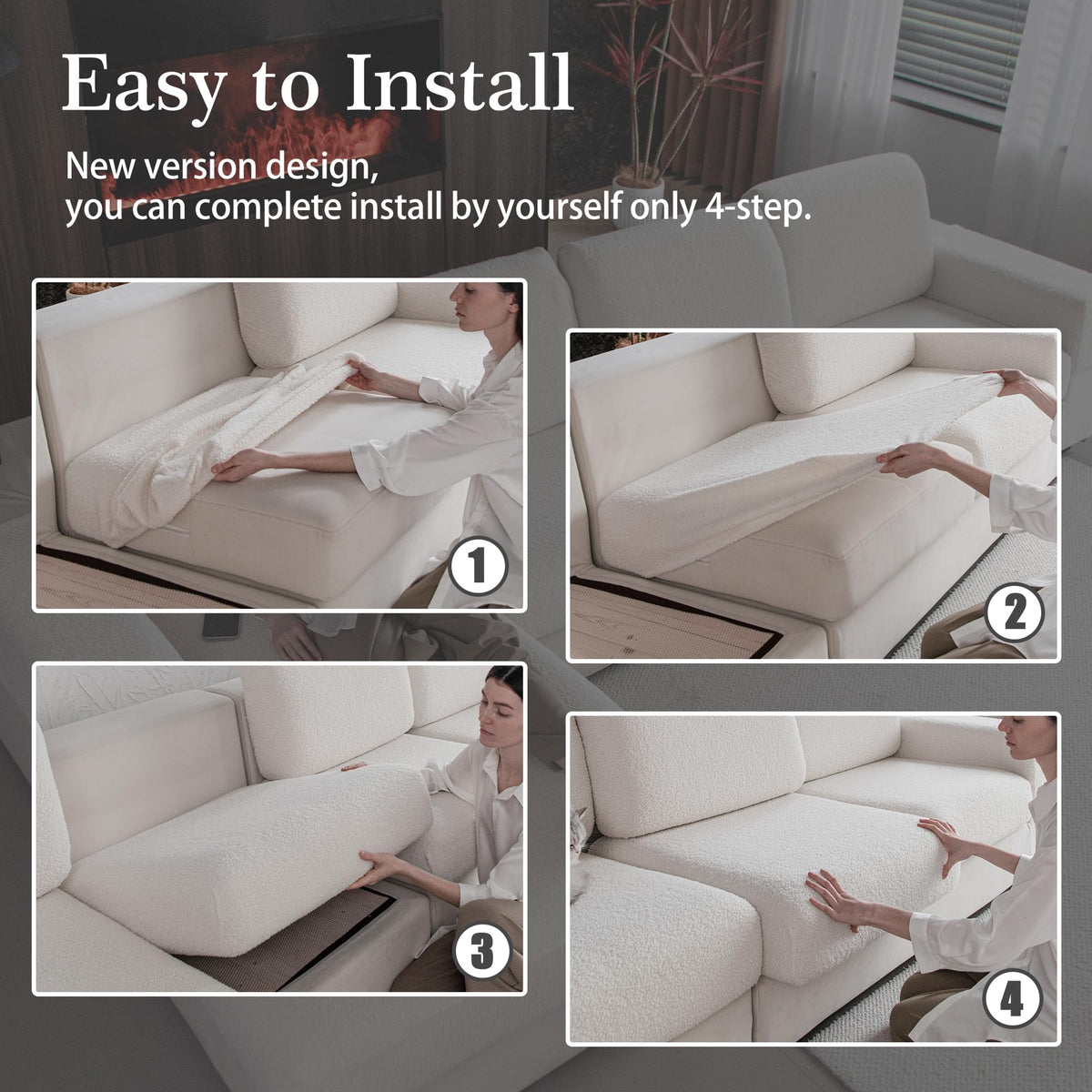 OHSIO durable fabric blends polyester and spandex for lasting elasticity.