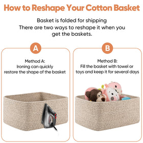 OIAHOMY care instructions basket washable and easy to maintain