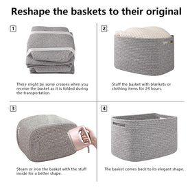 OIAHOMY 4-pack on shelf showing clean, neutral decor compatibility