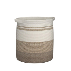 OIAHOMY blanket storage basket keeps bulky throws tidy and reachable.