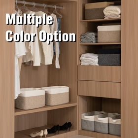 OIAHOMY room decor baskets complement any interior and keep essentials tidy.