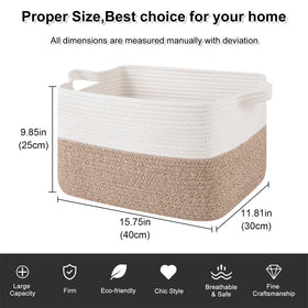 Soft cotton rope material protects floors during transport by OIAHOMY.