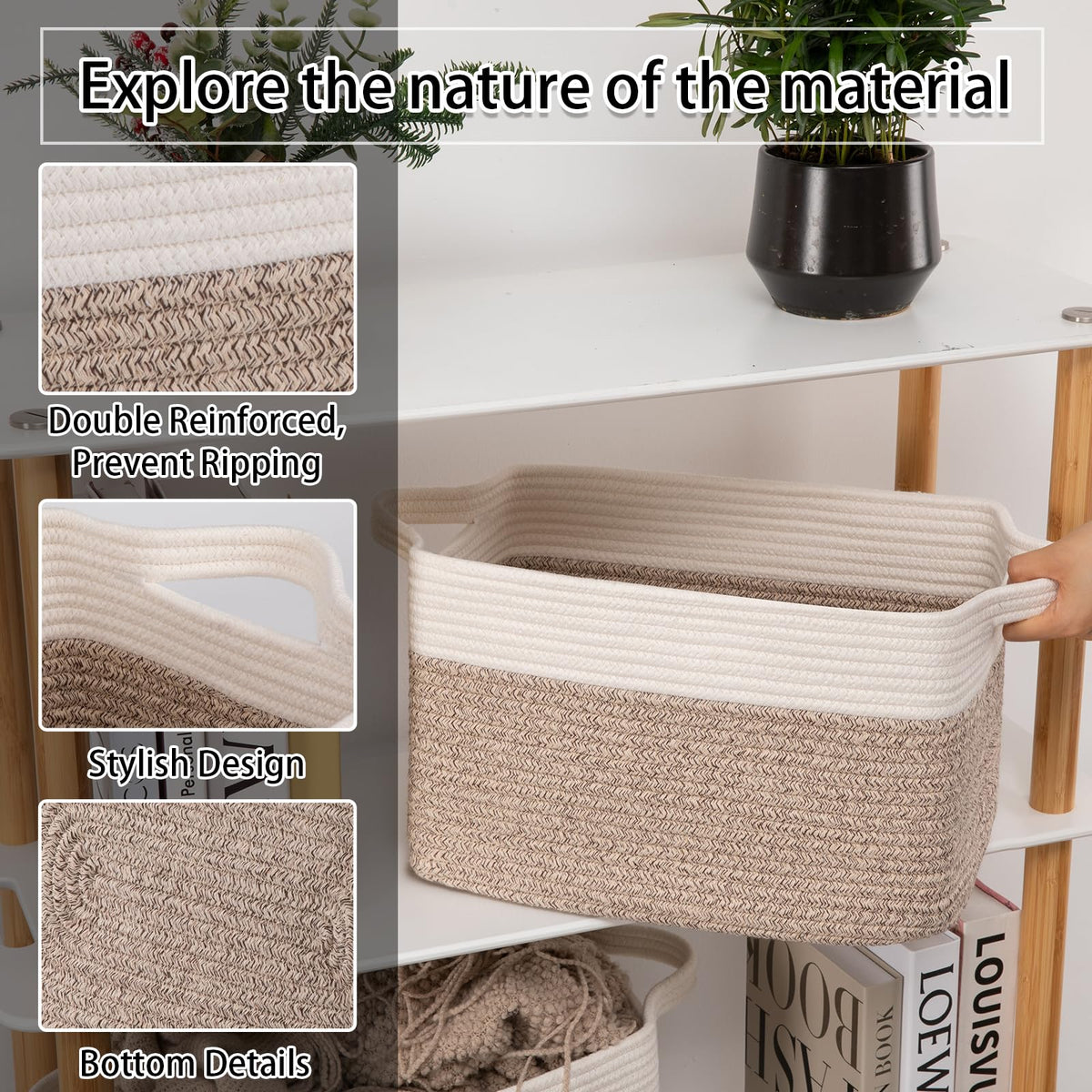 OIAHOMY toy storage bin keeps playroom tidy and accessible.