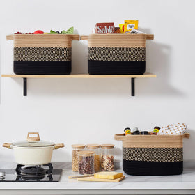 OIASKET compact shipping may crease; reshape by steaming