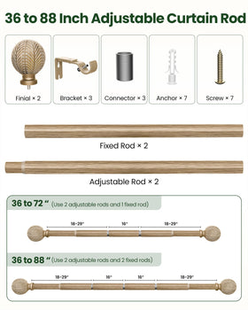OICIPT weathered wood look complements indoor outdoor decor styles.
