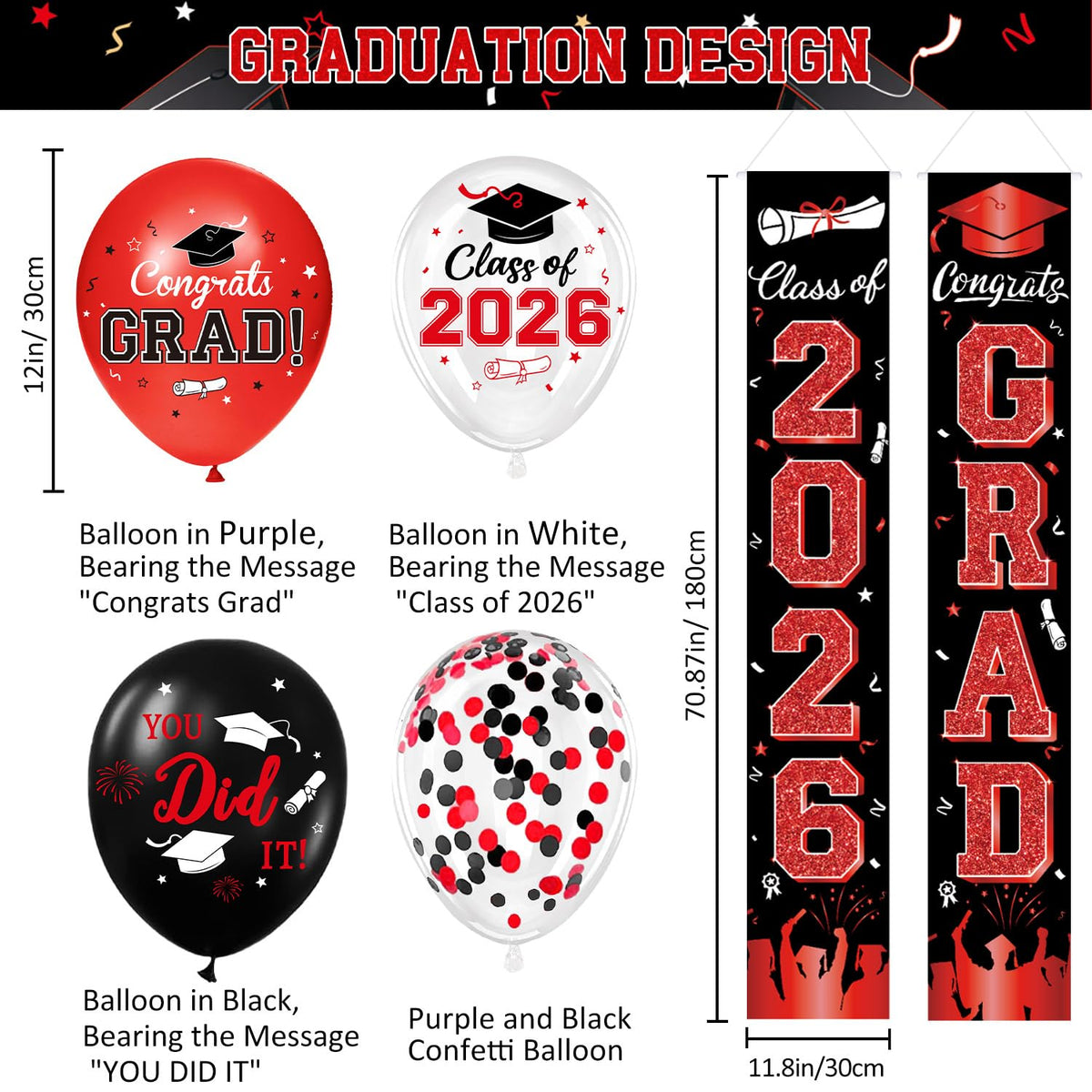 Oigco door porch signs guide guests and frame the celebration entrance.