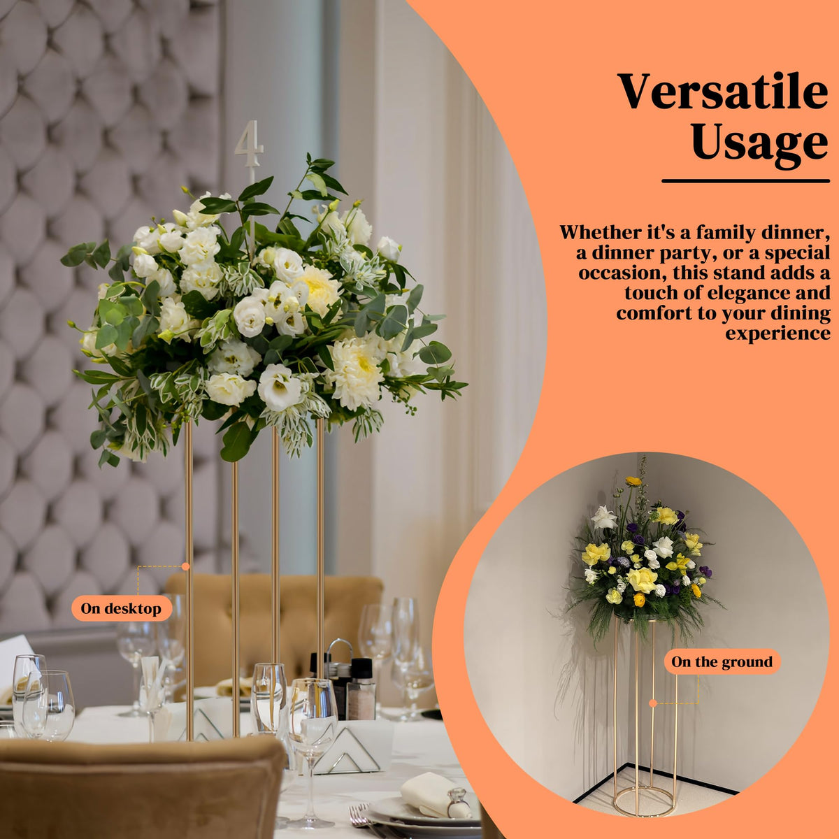 OIHYA pedestal details emphasize clean lines and durability.