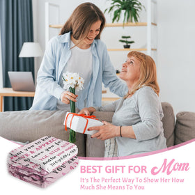 OIIJZzy mom blanket 60x50 size for ample warmth.