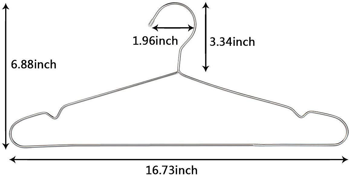 OIKA space-saving hangers keep 40+ garments neatly in a compact closet