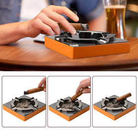 OILP outdoor decor ashtray ideal for patios and garden spaces.