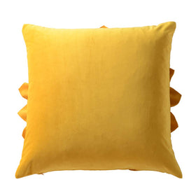 OiseauVoler 3D flower pillow cover on sofa brightens living room ambiance
