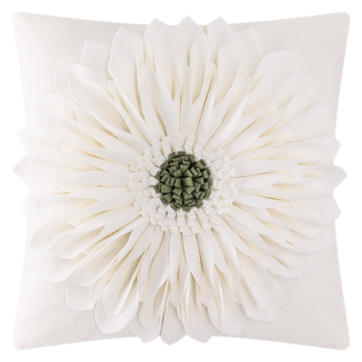OiseauVoler 3D sunflower pillow cover adds texture to your sofa