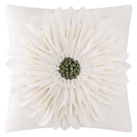 OiseauVoler 3D sunflower pillow cover adds texture to your sofa