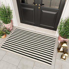 OJIA stain-resistant outdoor mat; handles high foot traffic.