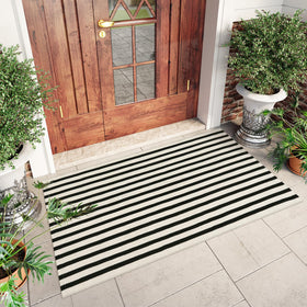 OJIA machine-washable door mat; hassle-free maintenance.