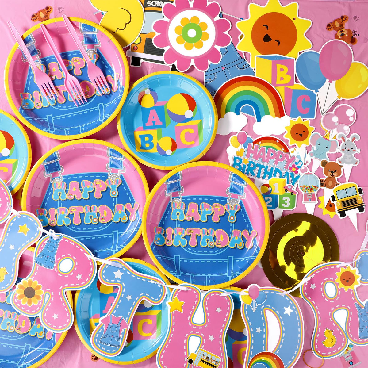 ojustbeok 7-inch dessert plates are cute and easy to serve.