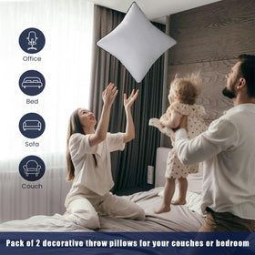 OKBA easy-care pillow inserts stay fluffy after washing