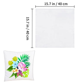 OKBA pillowcase with invisible zipper detail for clean, secure finishes.